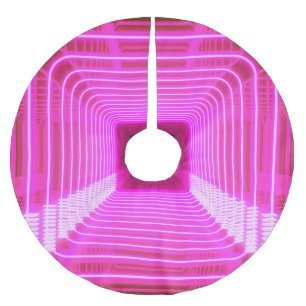 Jupon De Sapin En Polyester Brossé Sci-Fi Retro 3D : Illustration d'art pop