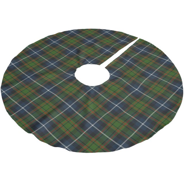 Jupon De Sapin En Polyester Brossé Scottish Clan MacRae Chasse Tartan (Angle)
