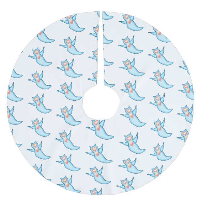 Jupon De Sapin En Polyester Brossé Sea angel cartoon (Devant)