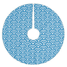 Seigaiha, Vagues, Japonais, Bleu et Blanc