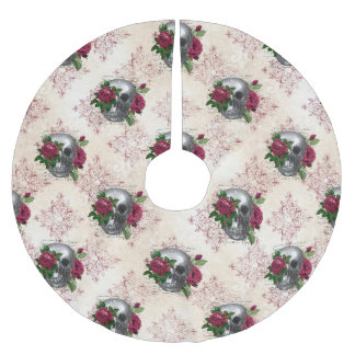 Jupon De Sapin En Polyester Brossé Série Visage Gothique Design 16
