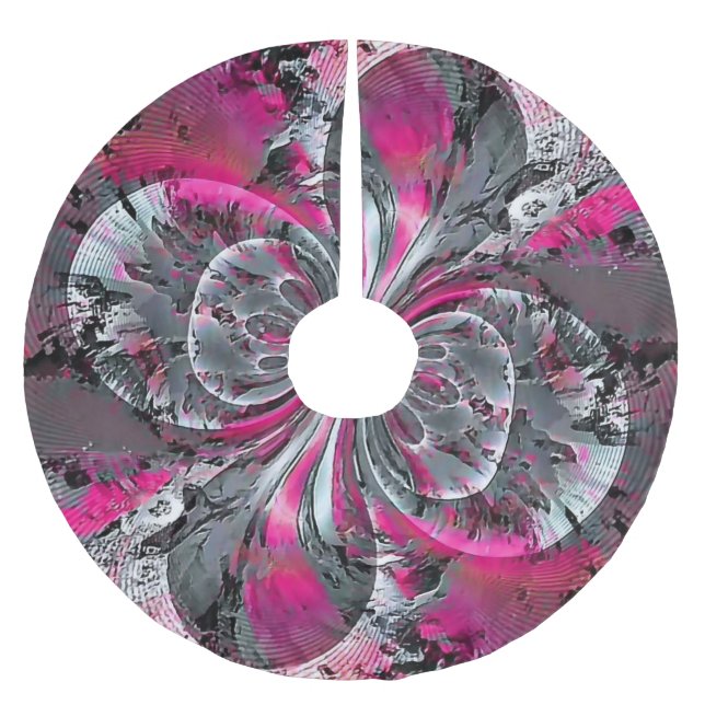 Jupon De Sapin En Polyester Brossé Signaux mixtes (Devant)