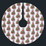 Jupon De Sapin En Polyester Brossé Silencieux Noël Père Noël Elf Kid<br><div class="desc">Silly Funny Noël Père Noël Elf Garçon Transparent Design assis sur des cadeaux Cool Jupe de Noël</div>