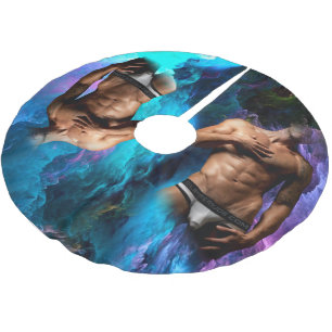 Jupon De Sapin En Polyester Brossé SlipperyJoe homme musclé sous-vêtements bulle dyna