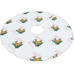 Jupon De Sapin En Polyester Brossé SlipperyJoe socialisation boisson fête vintage fem