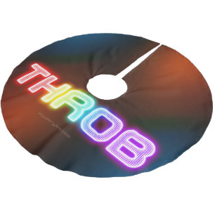 Jupon De Sapin En Polyester Brossé SlipperyJoe's gorge arc-en-ciel dégradé épais ca