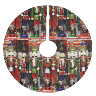 Jupon De Sapin En Polyester Brossé Soldats de Noël des Noisettes