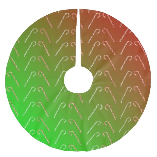 Jupon De Sapin En Polyester Brossé Sucres de canne (Devant)