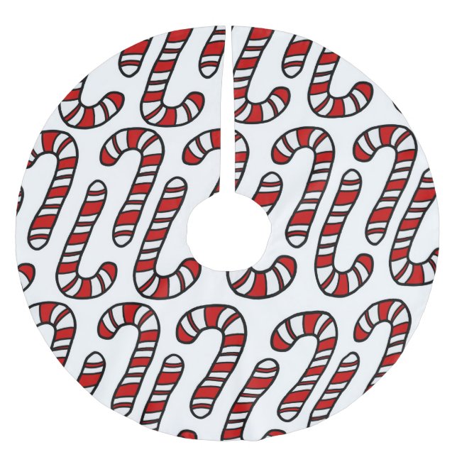 Jupon De Sapin En Polyester Brossé Sucres de canne (Devant)