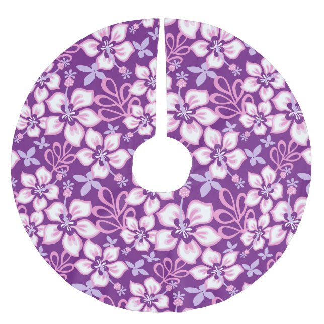 Jupon De Sapin En Polyester Brossé Surf JUNGLE (COMBO PURPLE) (Devant)