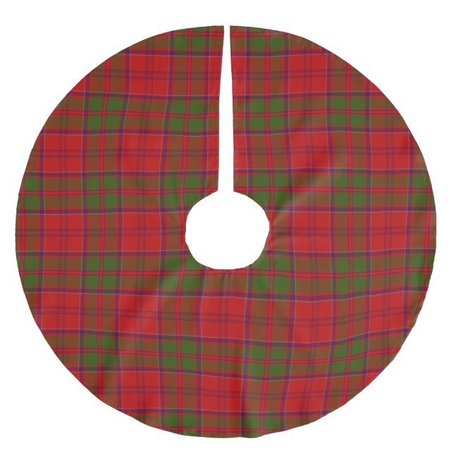 Jupon De Sapin En Polyester Brossé Tartan de Drummond de clan (Devant)