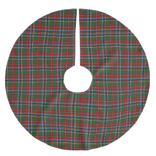 Jupon De Sapin En Polyester Brossé Tartan d'état de la Caroline du Nord