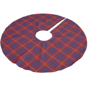 Jupon De Sapin En Polyester Brossé Tartan écossais de Hamilton de clan