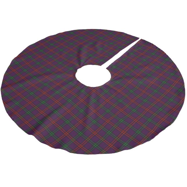 Jupon De Sapin En Polyester Brossé Tartan écossais de Montgomery de clan (Angle)