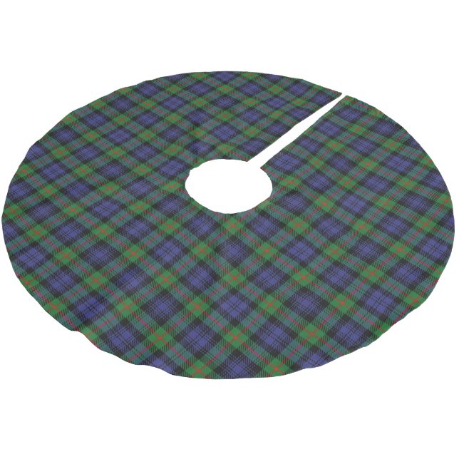 Jupon De Sapin En Polyester Brossé Tartan écossais de Murray de clan (Angle)