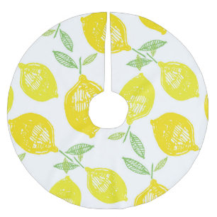 Jupon De Sapin En Polyester Brossé Tartes aux fruits tropicaux