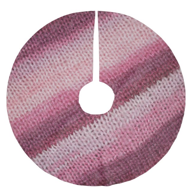 Jupon De Sapin En Polyester Brossé Texture de tissu en nappe, abstrait violet-rose. (Devant)