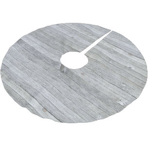 Jupon De Sapin En Polyester Brossé Texture en bois gris rustique