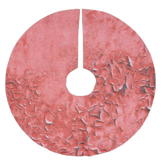 Jupon De Sapin En Polyester Brossé Texture vintage du mur de fer rouillé