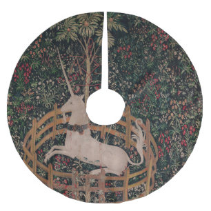 Jupon De Sapin En Polyester Brossé Unicorn Hunt Medieval Art - Unicorn repose sous la
