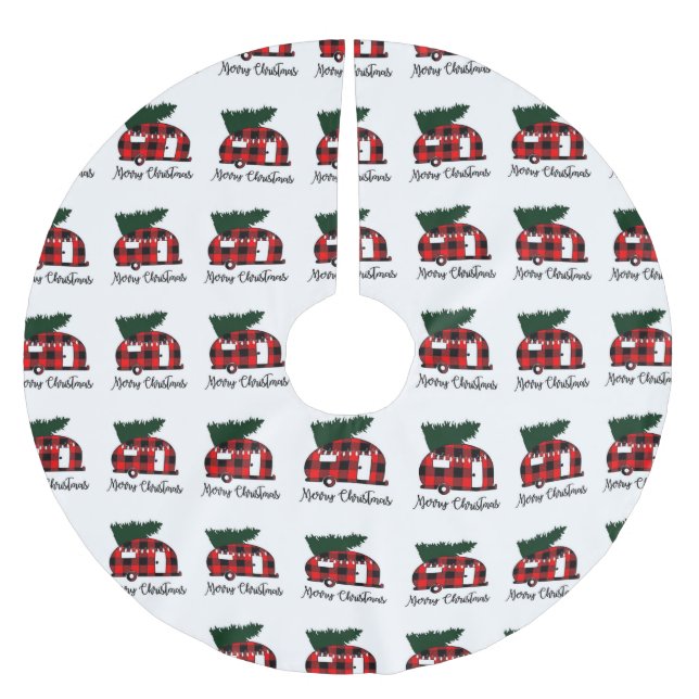 JUPON DE SAPIN EN POLYESTER BROSSÉ **VÉHICULE RÉCRÉATIF** (Devant)