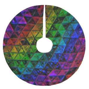 Jupon De Sapin En Polyester Brossé Verre de fierté