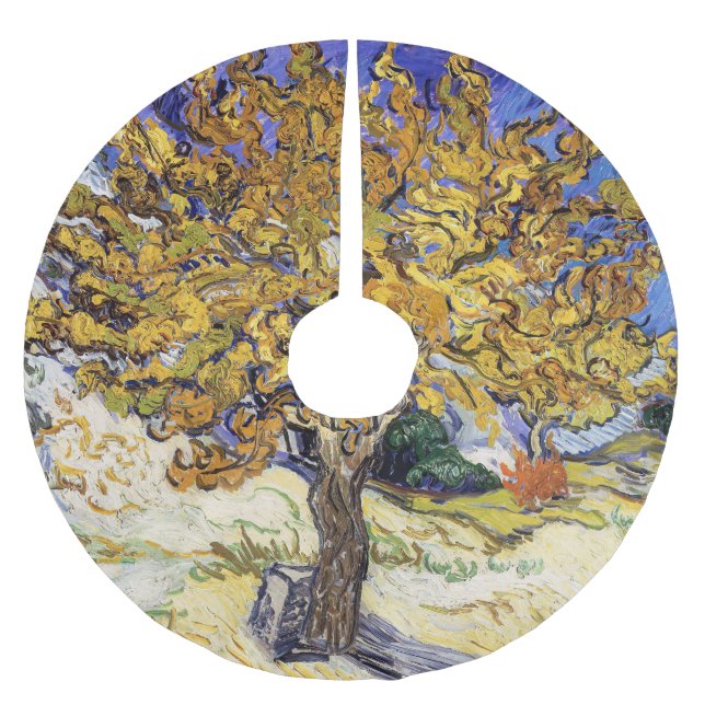 Jupon De Sapin En Polyester Brossé Vincent van Gogh - Le Mulberry Tree (Devant)