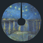 Jupon De Sapin En Polyester Brossé Vincent van Gogh - Nuit étoilée sur le Rhône<br><div class="desc">Nuit étoilée sur le Rhône / Nuit étoilée sur le Rhône - Vincent van Gogh,  Huile sur toile,  1888,  Arles</div>