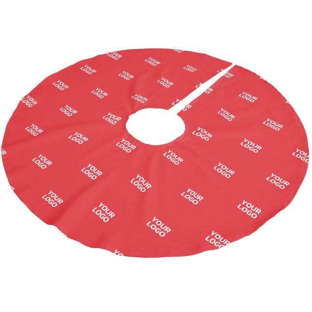 Jupon De Sapin En Polyester Brossé Votre logo ou toute image/conception est automatiq (Angle)