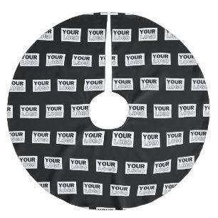 Jupon De Sapin En Polyester Brossé Votre logo ou votre conception Arrière - plan de