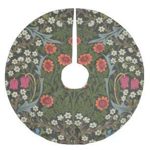 Jupon De Sapin En Polyester Brossé William Morris Blackthorn Garden Flower Classique