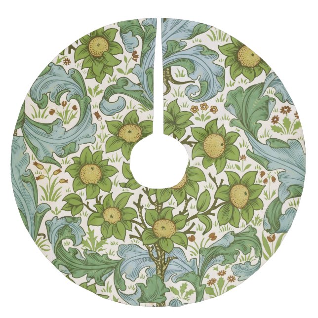 Jupon De Sapin En Polyester Brossé William Morris' Orchard Pattern Art Nouveau (Devant)