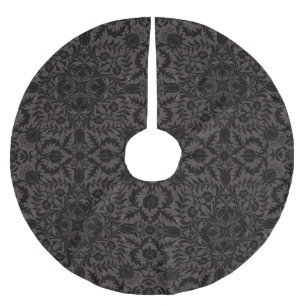 Jupon De Sapin En Polyester Brossé William Morris Vintage Motif Floral de Bourrache N