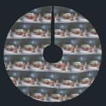 Jupon De Sapin En Polyester Brossé Winter Doberman Caravan Christmas Adventure<br><div class="desc">Laissez-vous tenter par la magie d'une nuit d'hiver enneigée alors qu'une caravane glisse gracieusement à travers le paysage illuminé par la lune. La beauté sereine de la neige scintillante et l'éclat enchanteur de la lune créent une scène captivante, promettant une aventure de Noël inoubliable remplie de chaleur, de joie et...</div>