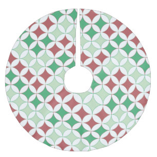 Jupon De Sapin En Polyester Brossé Zoomie Père Noël Noël