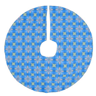 Jupon De Sapin Imitation Lin Artdeco de Noël en style rétro