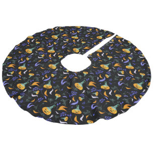 Jupon De Sapin Imitation Lin Jupe d'arbre forestier d'Halloween