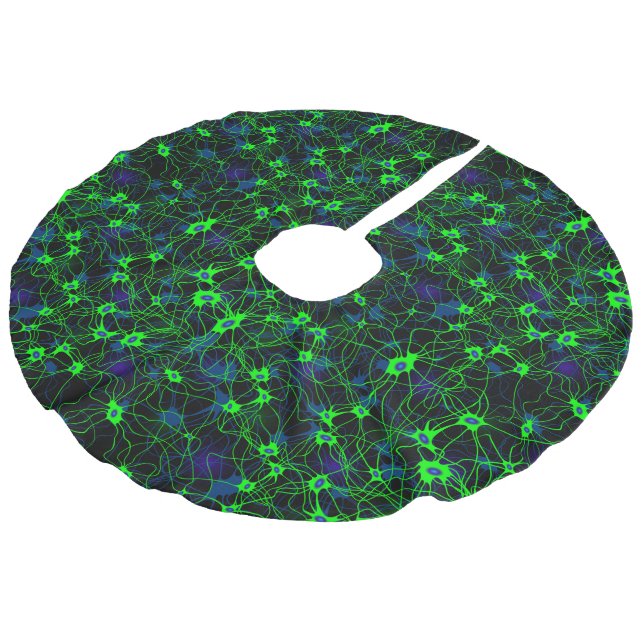 Jupon De Sapin Imitation Lin Jupe Neuron City Tree (Angle)