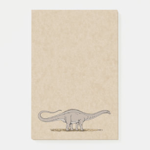 Jurassic Dinosaur Apatosaurus Post-it Notes