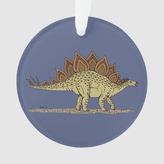 Jurassique Dinosaure Stegosaurus (devant)