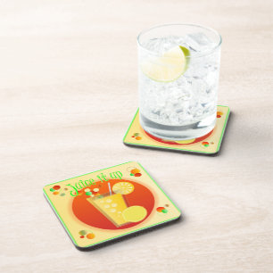 Jus sur le Dessous de verre à cocktails
