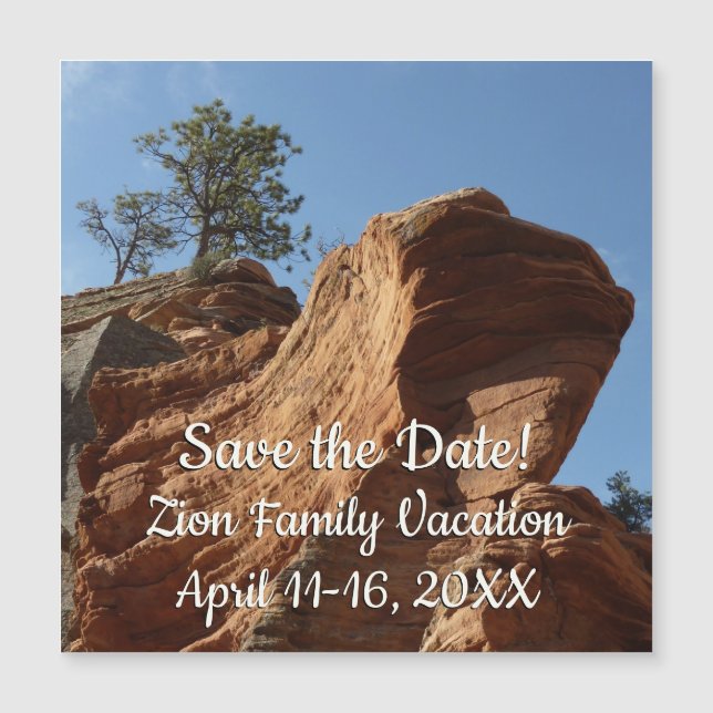 Jusqu'à Angels Landing dans le parc national de Si (Devant)