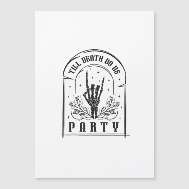 Jusqu'à ce que la mort nous fasse la fête rétro Ba (Devant)