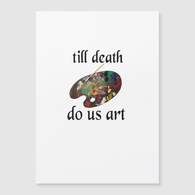 Jusqu'à ce que la mort nous sépare Art Drôle Créat (Devant)