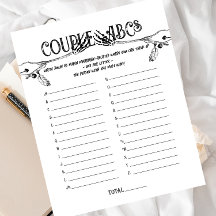 Jusqu'à ce que la mort nous sépare | Couple ABC's