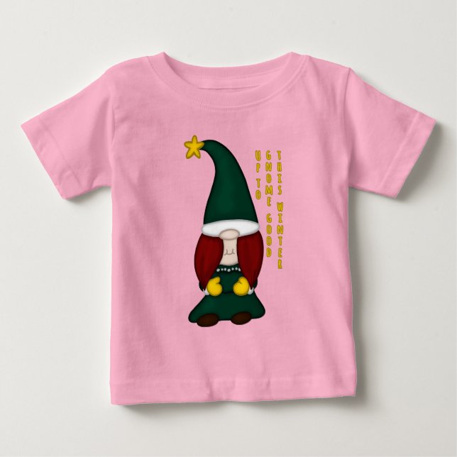 Jusqu'à de bons t-shirts punis avec Gnome (Devant)
