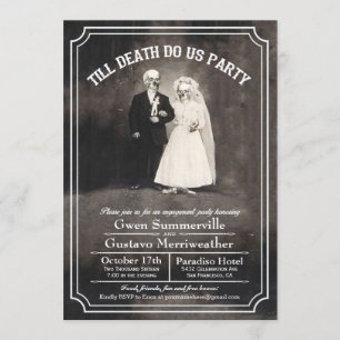 Jusqu'à la mort Faites-nous participer Invitations