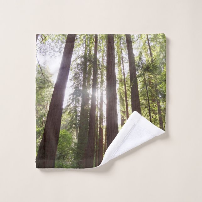 Jusqu'aux séquoias le matin (Gant de toilette)
