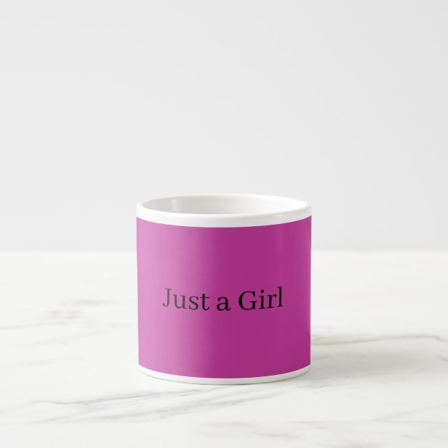 Just a girl mug (Devant)