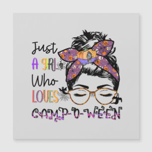 Just a Girl Who Loves Camp-o-ween - Halloween Camp